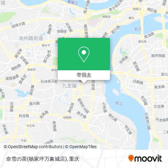 奈雪の茶(杨家坪万象城店)地图