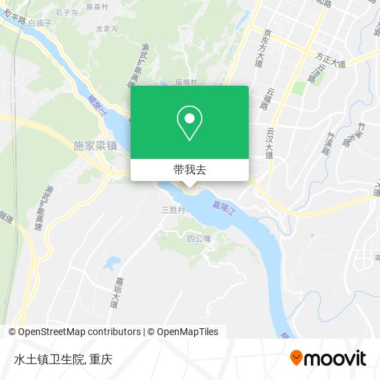 水土镇卫生院地图