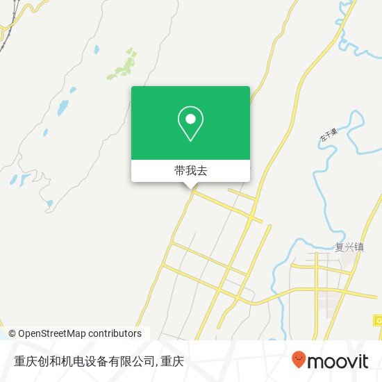 重庆创和机电设备有限公司地图