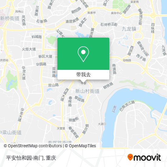 平安怡和园-南门地图