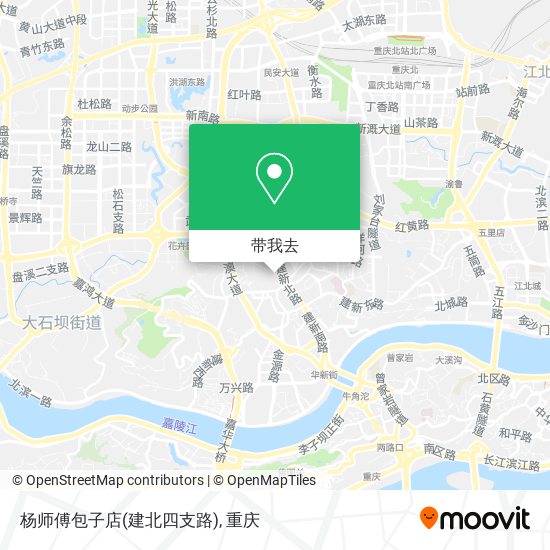 杨师傅包子店(建北四支路)地图