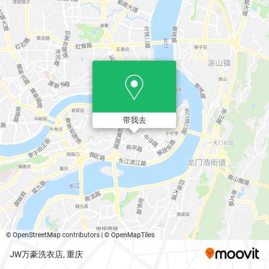 JW万豪洗衣店地图