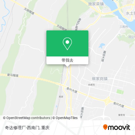 奇达修理厂-西南门地图