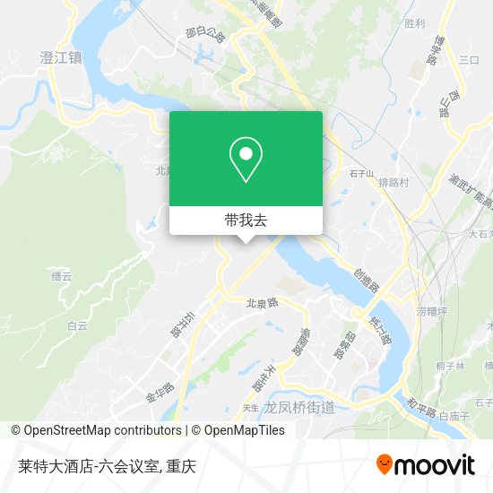 莱特大酒店-六会议室地图