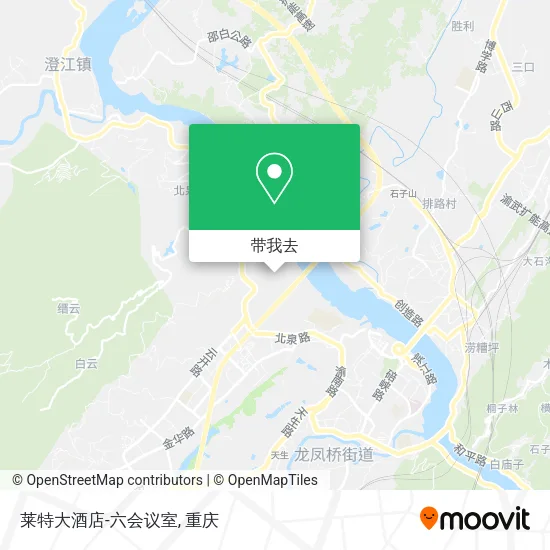 莱特大酒店-六会议室地图