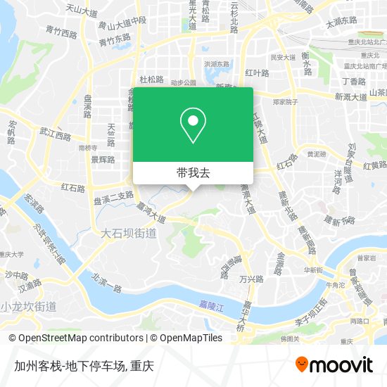 加州客栈-地下停车场地图