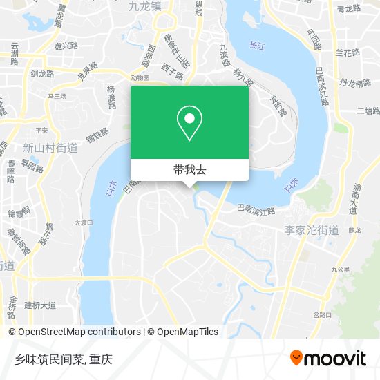 乡味筑民间菜地图
