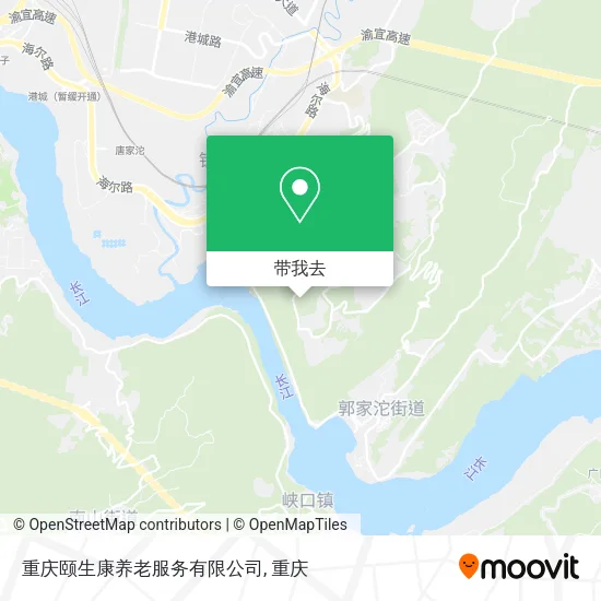 重庆颐生康养老服务有限公司地图