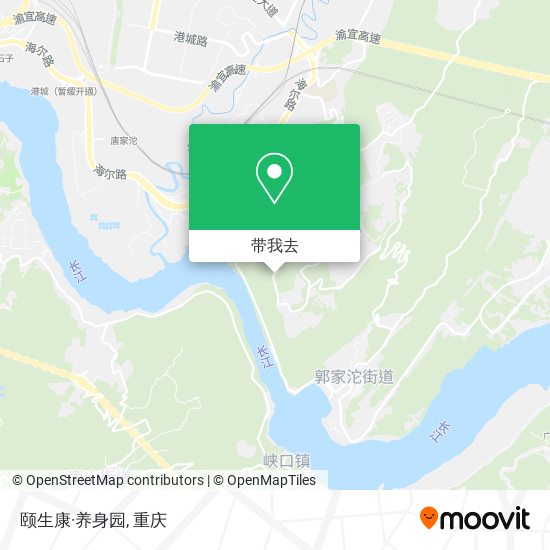 颐生康·养身园地图