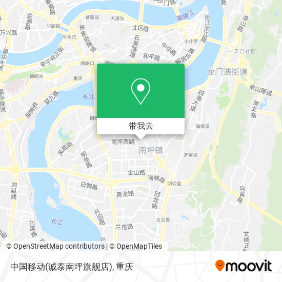 中国移动(诚泰南坪旗舰店)地图