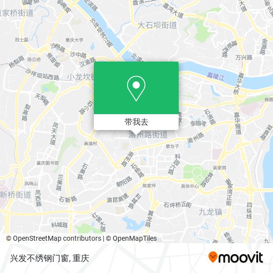 兴发不绣钢门窗地图
