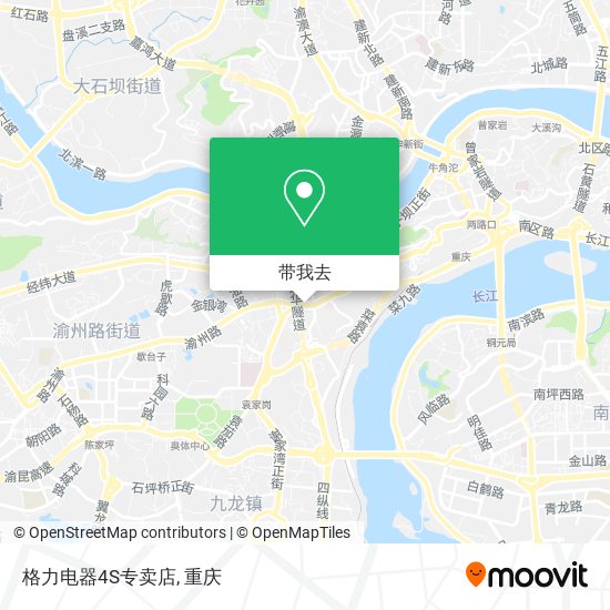 格力电器4S专卖店地图