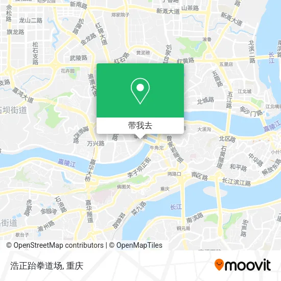 浩正跆拳道场地图