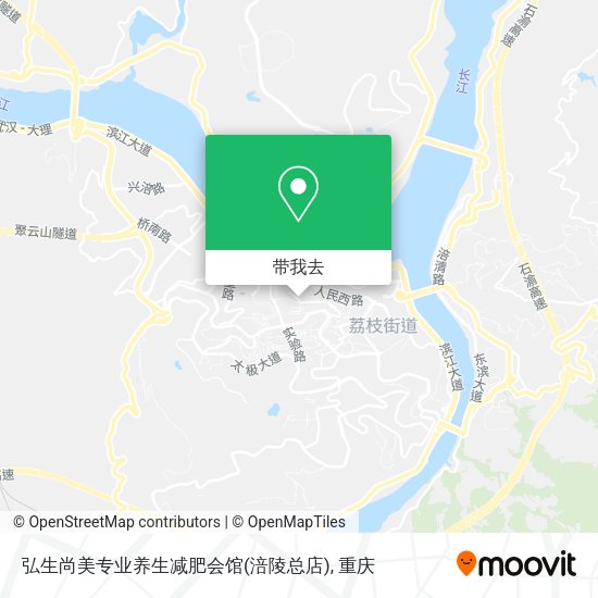 弘生尚美专业养生减肥会馆(涪陵总店)地图