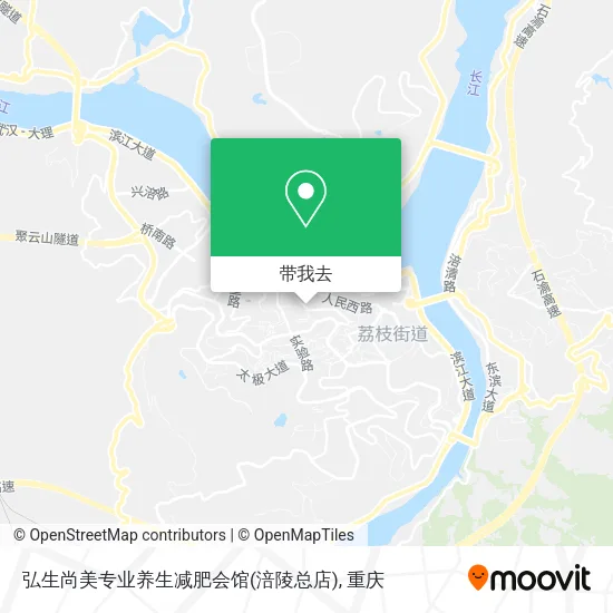 弘生尚美专业养生减肥会馆(涪陵总店)地图