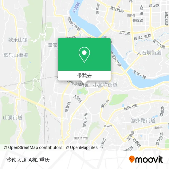 沙铁大厦-A栋地图