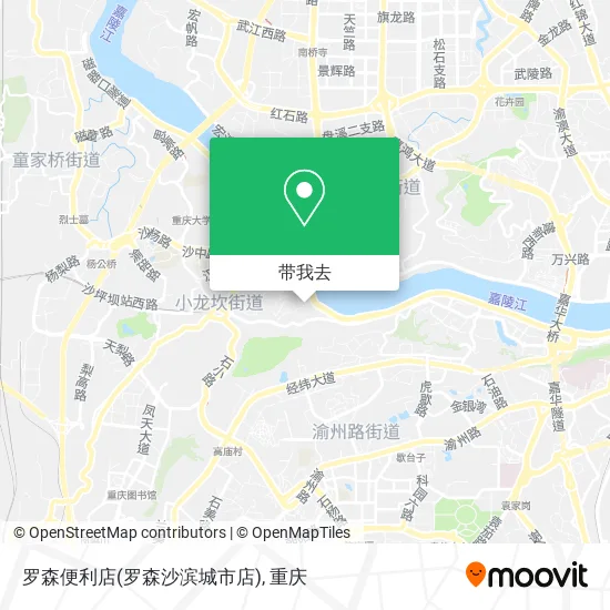 罗森便利店(罗森沙滨城市店)地图