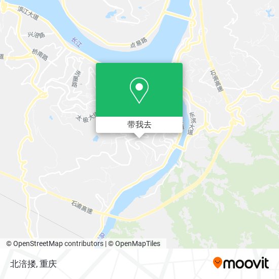 北涪搂地图