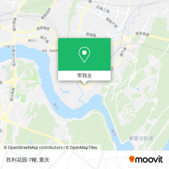 胜利花园-7幢地图