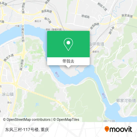 东风三村-117号楼地图