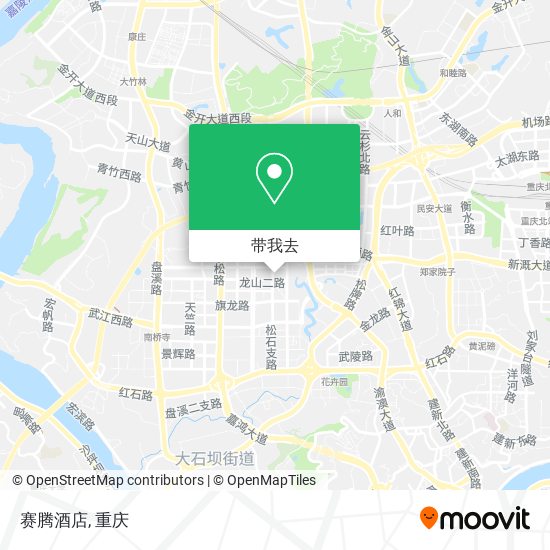 赛腾酒店地图