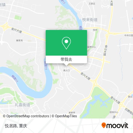 悦居路地图