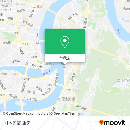 朴木民宿地图