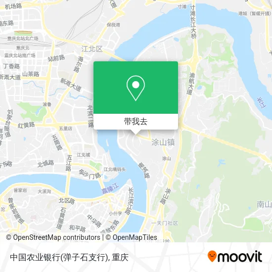 中国农业银行(弹子石支行)地图