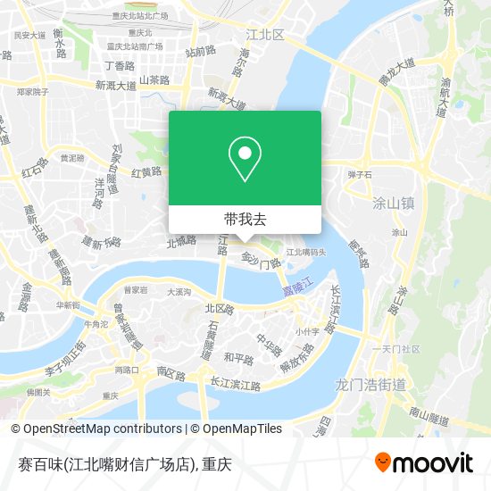 赛百味(江北嘴财信广场店)地图