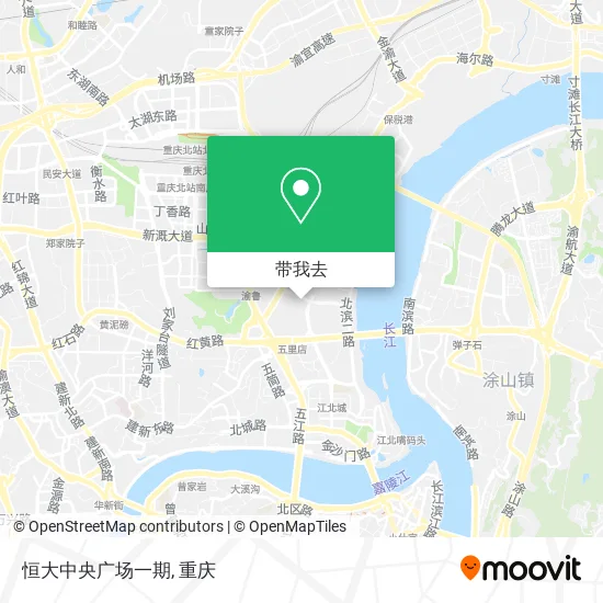 恒大中央广场一期地图