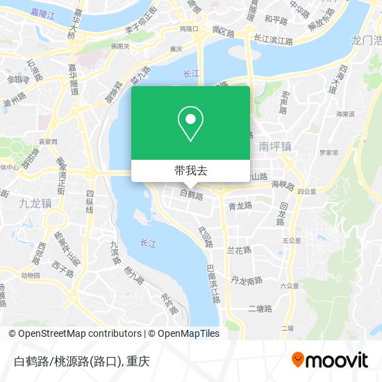 白鹤路/桃源路(路口)地图