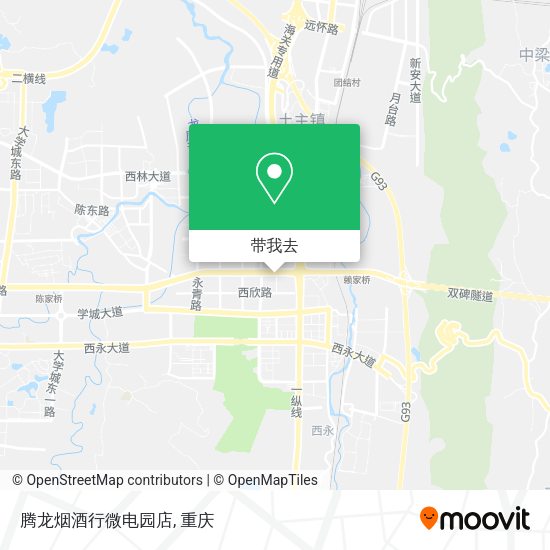 腾龙烟酒行微电园店地图