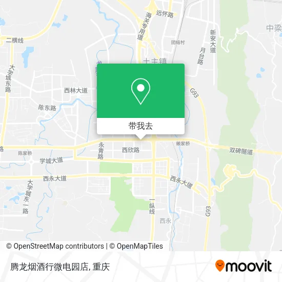 腾龙烟酒行微电园店地图