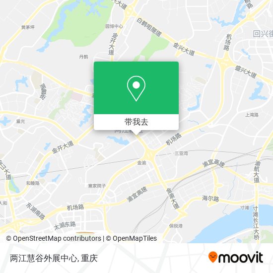 两江慧谷外展中心地图