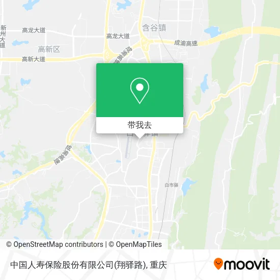 中国人寿保险股份有限公司(翔驿路)地图