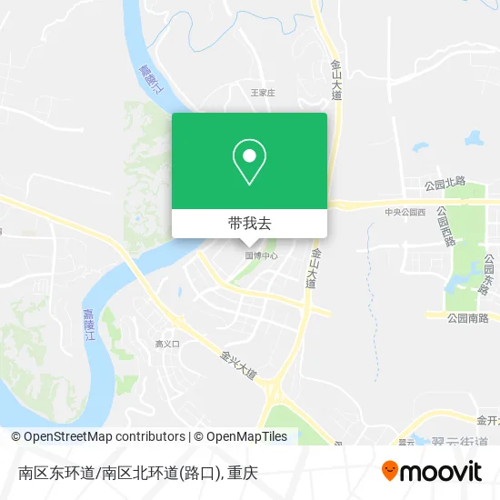 南区东环道/南区北环道(路口)地图