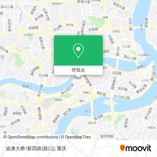 渝澳大桥/新四路(路口)地图