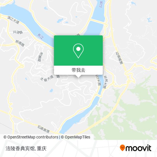 涪陵香典宾馆地图