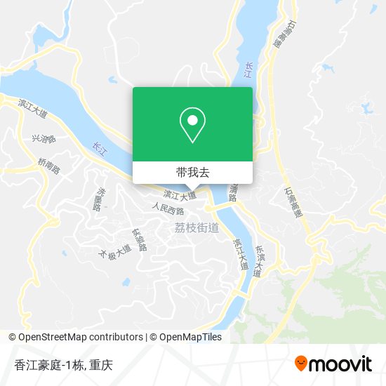香江豪庭-1栋地图