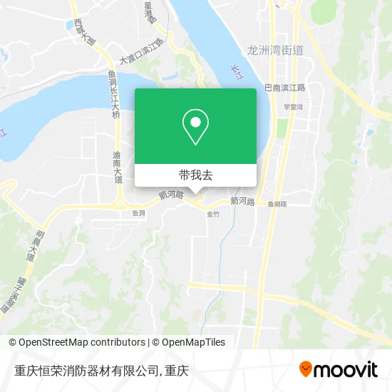 重庆恒荣消防器材有限公司地图