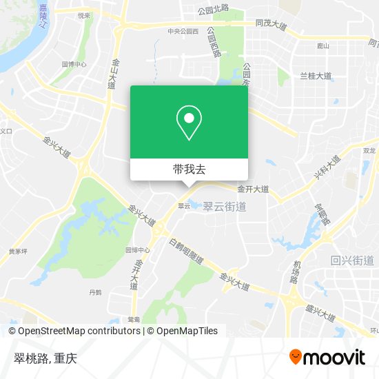 翠桃路地图