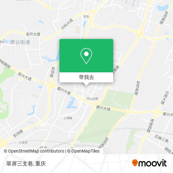 翠屏三支巷地图