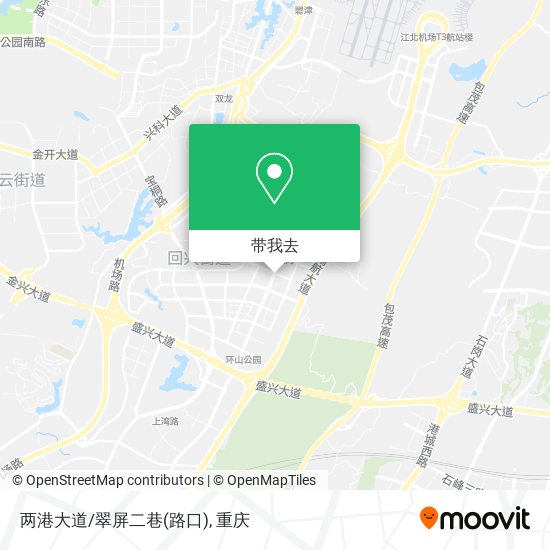 两港大道/翠屏二巷(路口)地图