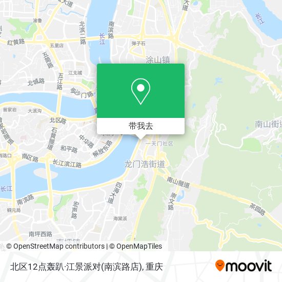 北区12点轰趴·江景派对(南滨路店)地图