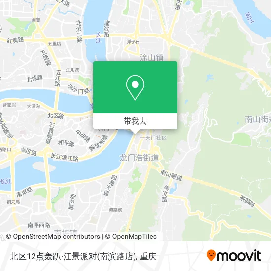 北区12点轰趴·江景派对(南滨路店)地图