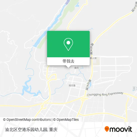 渝北区空港乐园幼儿园地图