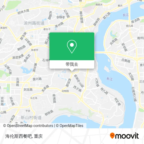 海伦斯西餐吧地图