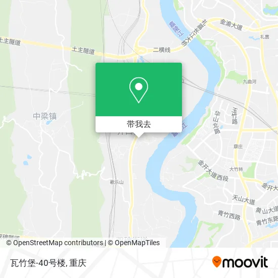 瓦竹堡-40号楼地图
