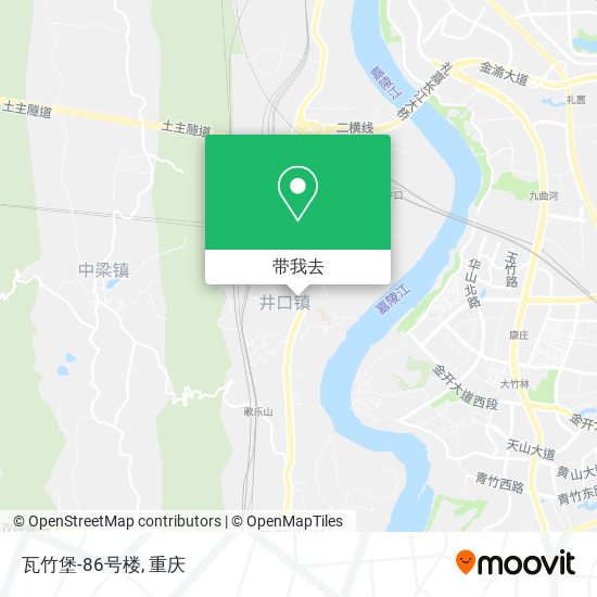 瓦竹堡-86号楼地图