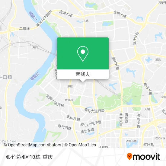 银竹菀4区10栋地图